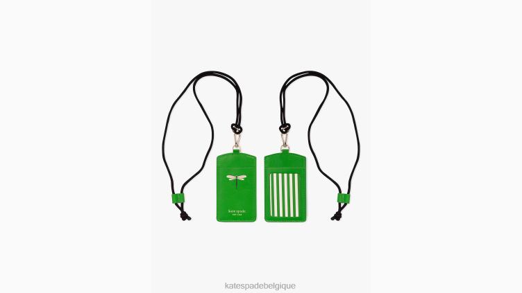 identification du vol de libellule cordon Kate Spade femmes accessoires D82881295 vert
