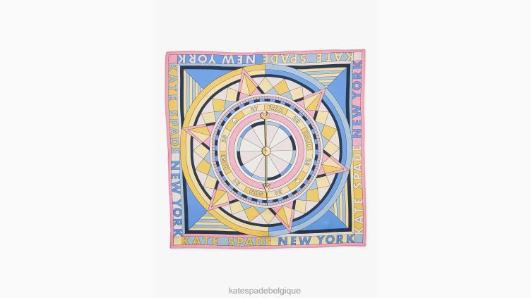 bandana en soie baromètre Kate Spade femmes accessoires D82881346 multi