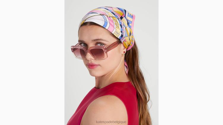 bandana en soie baromètre Kate Spade femmes accessoires D82881346 multi
