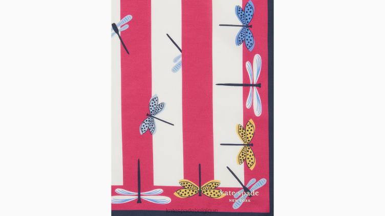 bandana libellule Kate Spade femmes accessoires D82881364 prune rose