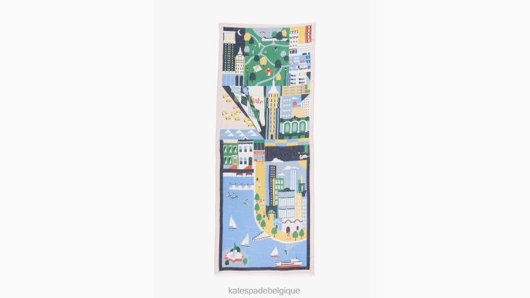 foulard oblong city geo Kate Spade femmes accessoires D82881328 multi