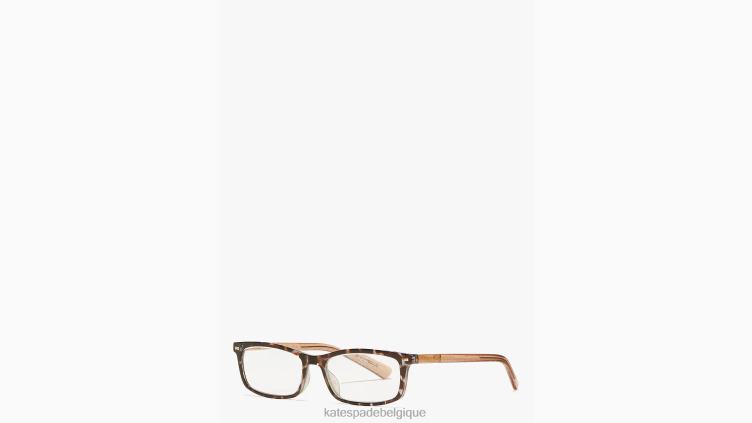 lecteurs Jodie avec filtres de lumière bleue Kate Spade femmes accessoires D82881319 pain d'épices chaud/pique-nique rouge
