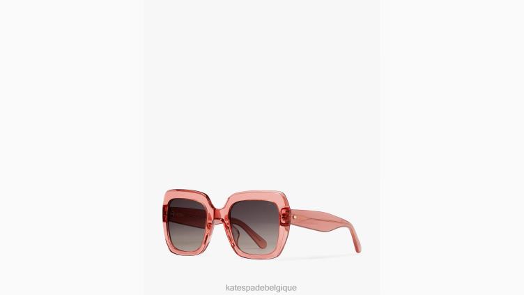 lunettes de soleil Naomi Kate Spade femmes accessoires D82881393 pêche