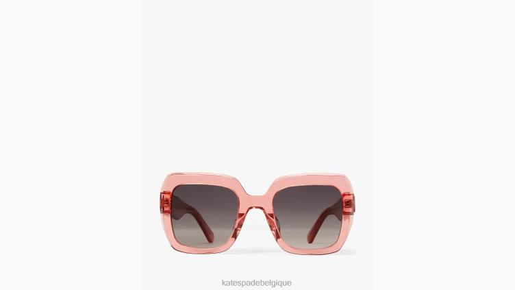 lunettes de soleil Naomi Kate Spade femmes accessoires D82881393 pêche