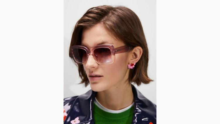 lunettes de soleil bellamy Kate Spade femmes accessoires D82881377 rose