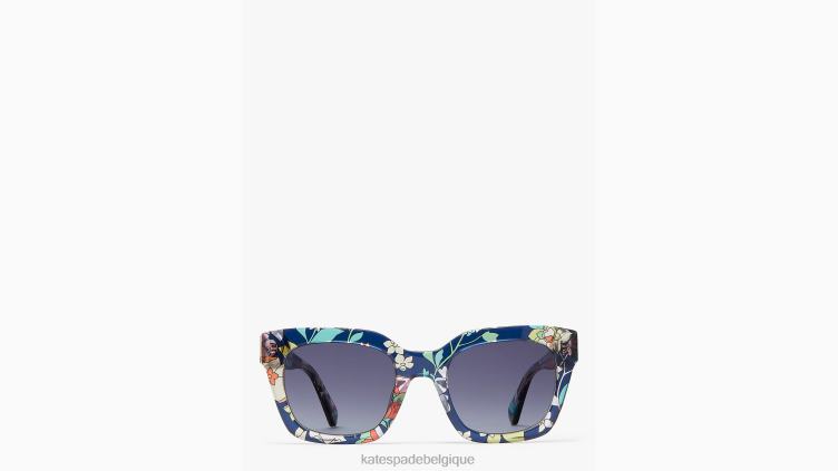 lunettes de soleil camryn Kate Spade femmes accessoires D82881351 bleu multicolore