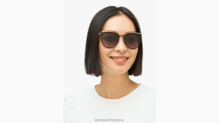 lunettes de soleil jabréa Kate Spade femmes accessoires D82881340 noir