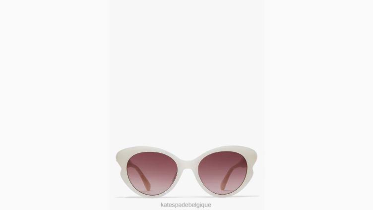 lunettes de soleil élina Kate Spade femmes accessoires D82881370 blanc