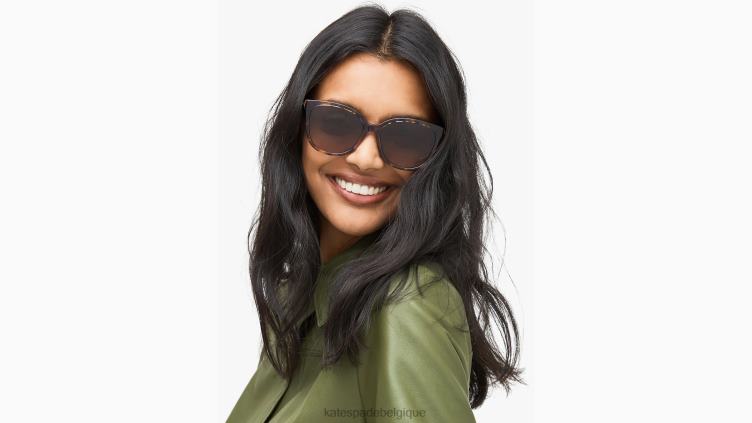 lunettes de soleil polarisées britton Kate Spade femmes accessoires D82881381 figue rôtie/rose rococo