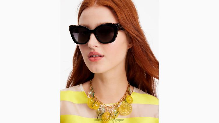 lunettes de soleil souci Kate Spade femmes accessoires D82881258 noir