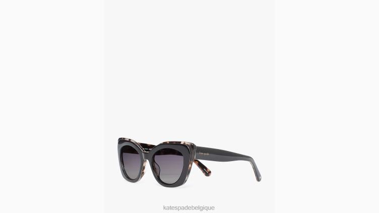 lunettes de soleil souci Kate Spade femmes accessoires D82881258 noir