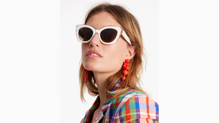 lunettes de soleil souci Kate Spade femmes accessoires D82881259 Ivoire