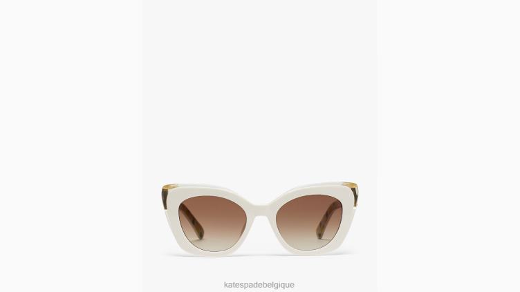 lunettes de soleil souci Kate Spade femmes accessoires D82881259 Ivoire
