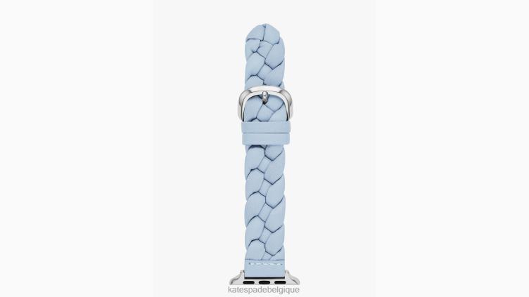 Bracelet en cuir tressé 38-49 mm pour apple watch Kate Spade femmes accessoires D82881070 marine