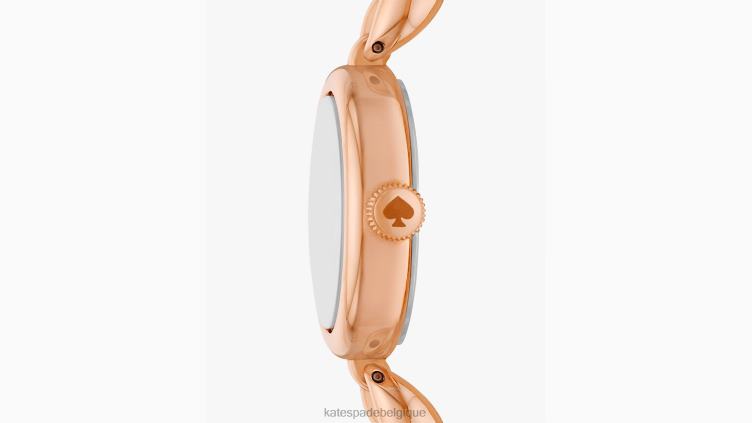 montre-bracelet monroe en acier inoxydable doré rose Kate Spade femmes accessoires D82881153 or rose
