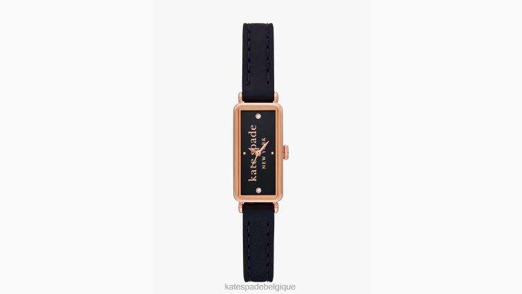montre en cuir rosedale Kate Spade femmes accessoires D82881124 marine