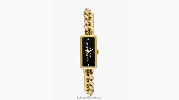 montre rosedale en acier inoxydable doré Kate Spade femmes accessoires D82881178 jaune