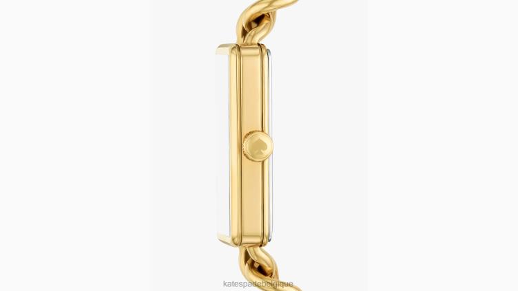 montre rosedale en acier inoxydable doré Kate Spade femmes accessoires D82881178 jaune