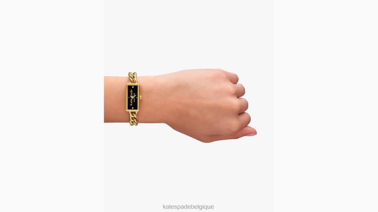montre rosedale en acier inoxydable doré Kate Spade femmes accessoires D82881178 jaune