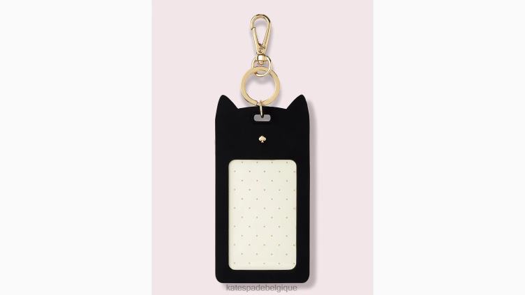 identification du chat agrafe Kate Spade femmes accessoires D82881300 noir
