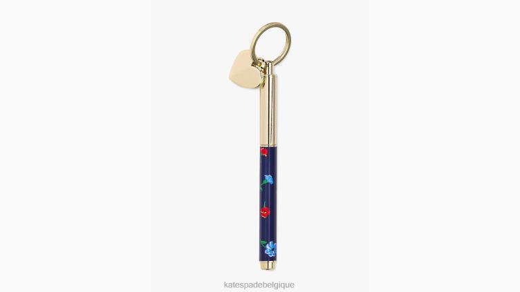 porte-clés stylo à encre à lancer de jardin Kate Spade femmes accessoires D82881365 marine