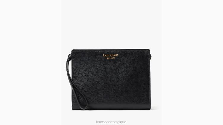 bracelet à soufflet morgan Kate Spade femmes accessoires D8288358 noir
