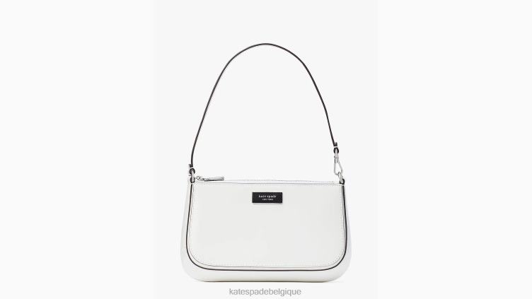 mini-pochette en cuir sam icon Kate Spade femmes accessoires D8288174 vrai blanc