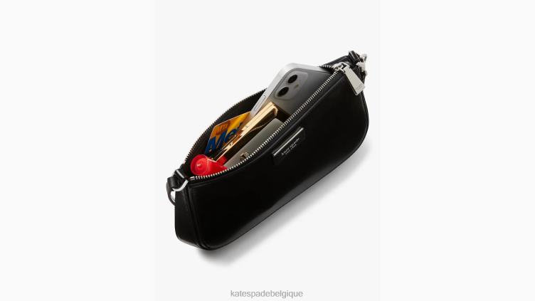 mini-pochette en cuir sam icon Kate Spade femmes accessoires D8288175 noir