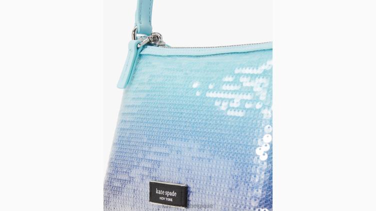 pochette east west à sequins ombrés lulu Kate Spade femmes accessoires D82887 piscine parfaite multi