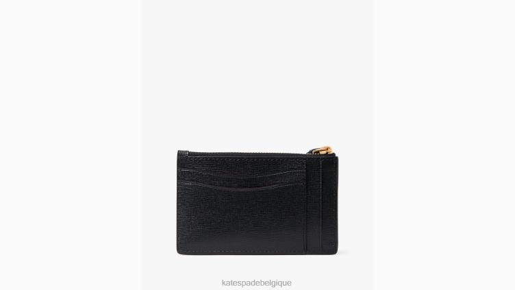 porte-cartes morgan Kate Spade femmes accessoires D8288370 noir