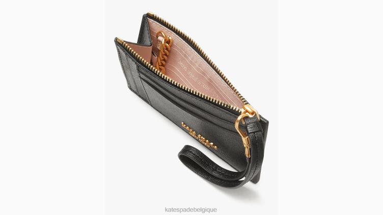 porte-cartes morgan Kate Spade femmes accessoires D8288370 noir