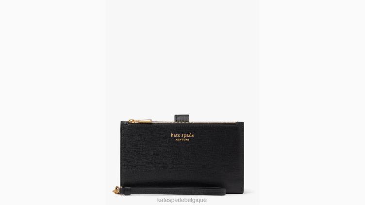 portefeuille de téléphone morgan Kate Spade femmes accessoires D8288369 noir
