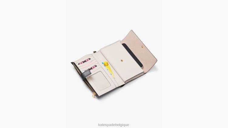 portefeuille de téléphone morgan Kate Spade femmes accessoires D8288369 noir