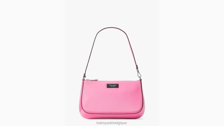 sam icon ksnyl mini pochette en nylon Kate Spade femmes accessoires D8288194 nuage rose