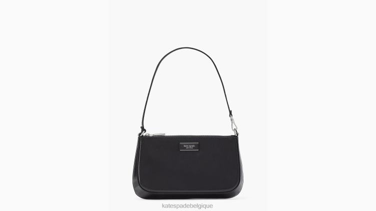 sam icon ksnyl mini pochette en nylon Kate Spade femmes accessoires D8288195 noir