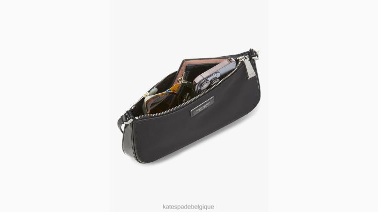 sam icon ksnyl mini pochette en nylon Kate Spade femmes accessoires D8288195 noir