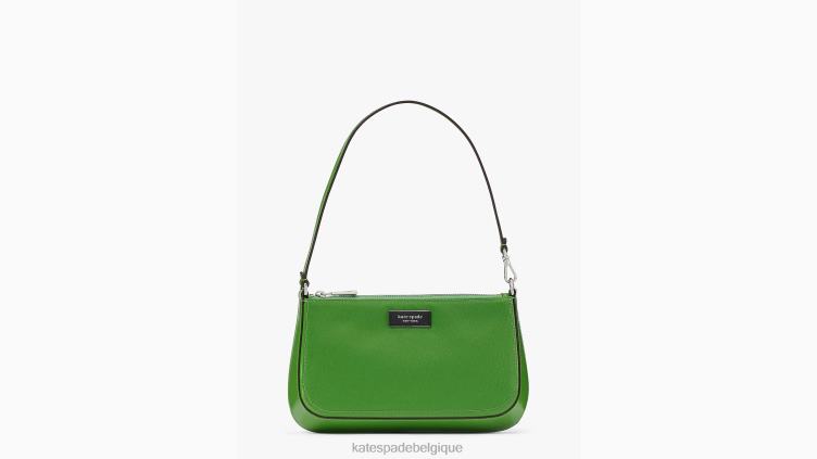 sam icon ksnyl mini pochette en nylon Kate Spade femmes accessoires D8288196 ks vert