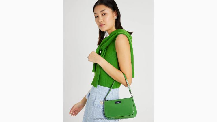 sam icon ksnyl mini pochette en nylon Kate Spade femmes accessoires D8288196 ks vert