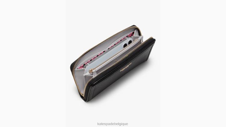 portefeuille continental fin Knott Kate Spade femmes accessoires D8288424 crème