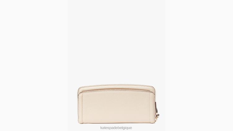 portefeuille continental fin Knott Kate Spade femmes accessoires D8288426 verre de lait