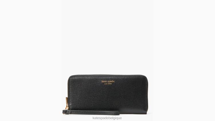portefeuille de voyage morgan Kate Spade femmes accessoires D8288454 noir