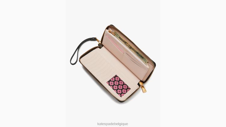 portefeuille de voyage morgan Kate Spade femmes accessoires D8288454 noir