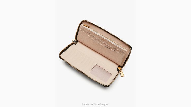 portefeuille de voyage morgan Kate Spade femmes accessoires D8288454 noir