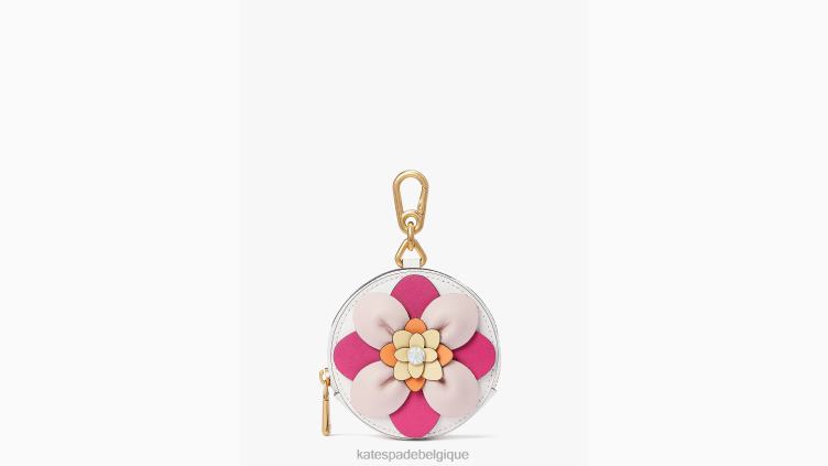 porte-monnaie à fleurs en fleurs Kate Spade femmes accessoires D8288450 crème multi