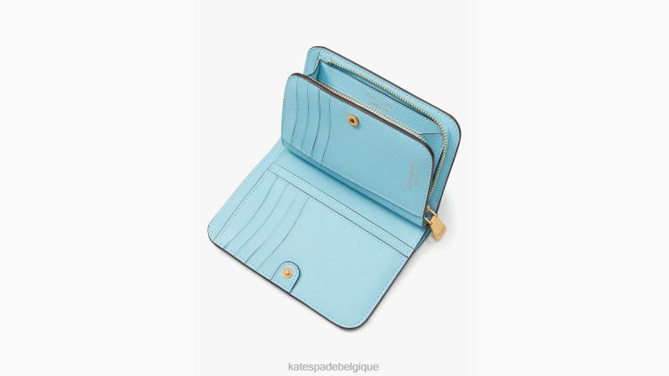 portefeuille compact morgan Kate Spade femmes accessoires D8288365 piscine parfaite
