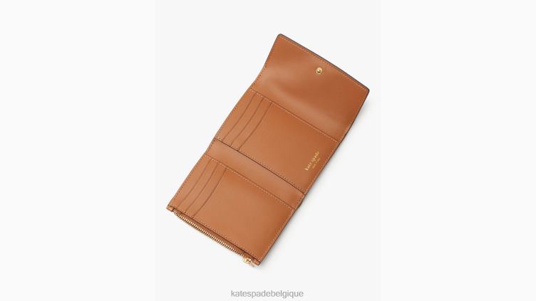 portefeuille à rabat Katy Kate Spade femmes accessoires D8288447 gâteau au piment de la Jamaïque