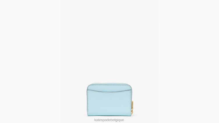 étui à cartes zippées morgan Kate Spade femmes accessoires D8288409 piscine parfaite