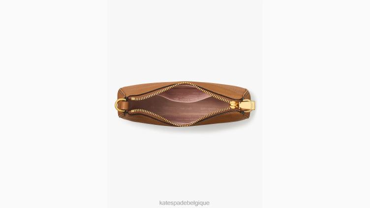 Sac à bandoulière Morgan en peau lainée et cuir grainé Kate Spade femmes accessoires D8288475 crème multi
