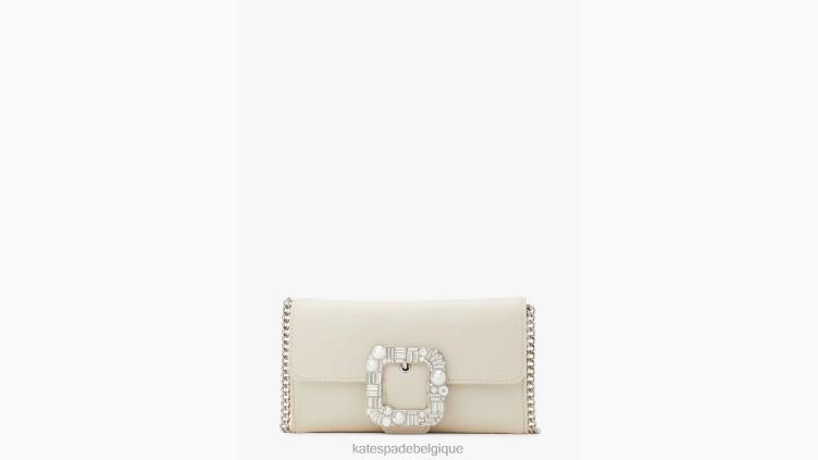 sac à bandoulière à boucle de mariée Kate Spade femmes accessoires D8288216 ivoire ivoire