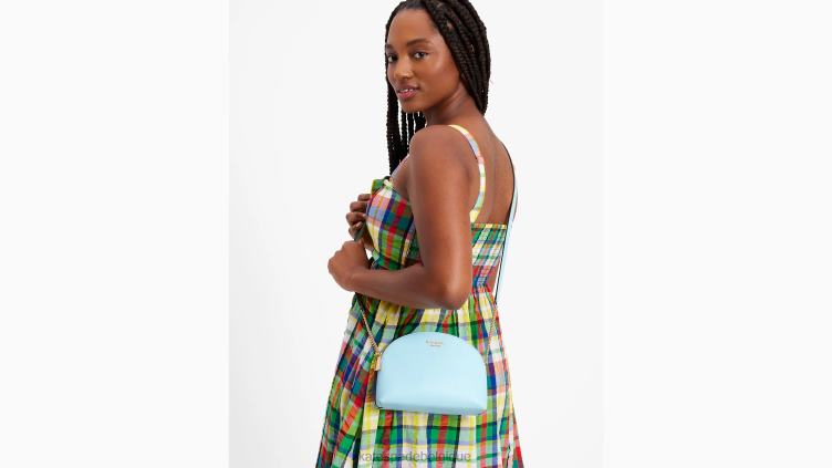 sac à bandoulière dôme à double fermeture éclair morgan Kate Spade femmes accessoires D8288109 piscine parfaite